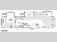 Floorplan - 2009 Skyline Layton 398