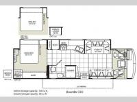 Floorplan - 2010 Fleetwood RV Bounder 33U