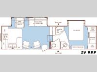Floorplan - 2005 Keystone RV Challenger 29RKP