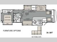 Floorplan - 2012 Holiday Rambler Vacationer 36SBT