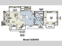 Floorplan - 2012 Forest River RV Rockwood Signature Ultra Lite 8289WS