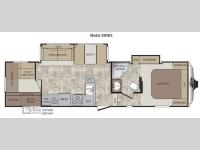Floorplan - 2012 Keystone RV Cougar X-Lite 29RBS