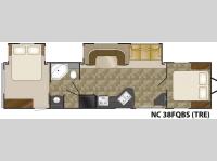 Floorplan - 2013 Heartland Trail Runner SLT 38FQBS SLT