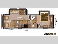 Floorplan - 2013 Keystone RV Mountaineer 285RLD