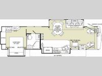 Floorplan - 2006 Fleetwood RV Pace Arrow 37C