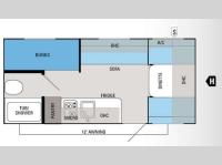 Floorplan - 2013 Jayco Jay Flight Swift SLX 184BH