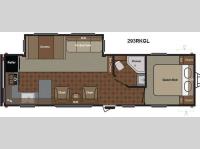 Floorplan - 2013 Keystone RV Springdale 293RKGL