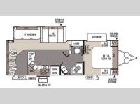 Floorplan - 2014 Forest River RV Flagstaff Super Lite 26RLWS