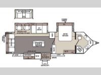 Floorplan - 2014 Forest River RV Flagstaff V-Lite 30WIKSS