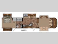 Floorplan - 2014 Dutchmen RV Infinity 3855FL