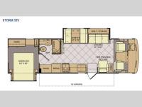 Floorplan - 2014 Fleetwood RV Storm 32V