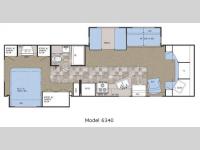 Floorplan - 2006 Gulf Stream RV Endura 6340