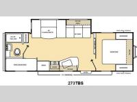 Floorplan - 2014 Coachmen RV Catalina 273TBS