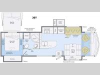 Floorplan - 2015 Itasca Sunstar 36Y