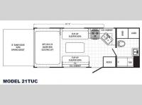 Floorplan - 2015 Palomino Canyon Cat 21TUC