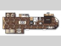 Floorplan - 2015 Forest River RV Cherokee 39R