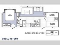 Floorplan - 2015 Palomino Puma 30-FBSS
