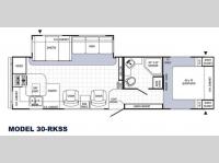 Floorplan - 2015 Palomino Puma 30-RKSS