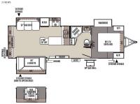 Floorplan - 2015 Forest River RV Flagstaff Super Lite 27RLWS