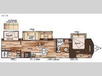 Floorplan - 2015 Forest River RV Wildwood DLX 426-2B