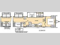 Floorplan - 2015 Coachmen RV Catalina 323BHDS