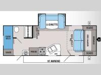 Floorplan - 2015 Jayco Jay Flight Swift 234MBH