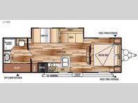 Floorplan - 2015 Forest River RV Salem Cruise Lite 271RBXL