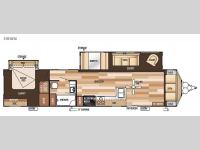 Floorplan - 2015 Forest River RV Salem Villa Series 39FDEN Classic