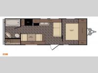Floorplan - 2016 CrossRoads RV Z 1 ZT231FB
