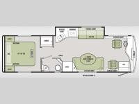 Floorplan - 2015 Tiffin Motorhomes Allegro Breeze 28 BR