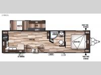 Floorplan - 2016 Forest River RV Wildwood 27RKSS
