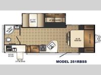 Floorplan - 2016 Palomino SolAire Ultra Lite 251RBSS