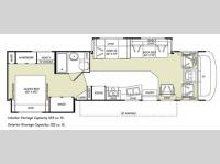 Floorplan - 2007 Fleetwood RV Fiesta LX 34N