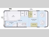Floorplan - 2016 Winnebago Travato 59G
