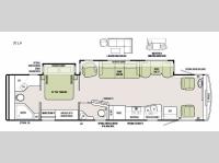 Floorplan - 2016 Tiffin Motorhomes Allegro 36 LA