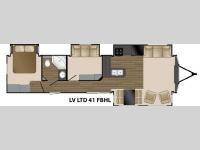 Floorplan - 2016 Breckenridge Lakeview Limited 41 FBHL