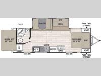 Floorplan - 2017 Coachmen RV Freedom Express 254DSX