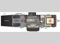Floorplan - 2017 Keystone RV Impact 303