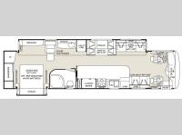 Floorplan - 2007 Fleetwood RV Expedition 38V