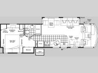 Floorplan - 2005 Winnebago Adventurer 35 U