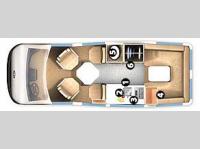 Floorplan - 2008 Roadtrek - 210 Versatile 210-Versatile