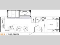 Floorplan - 2008 SunnyBrook Sunset Creek 297SL