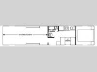 Floorplan - 2008 Forest River RV Work and Play 38FK