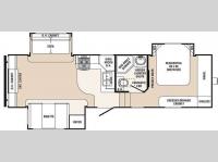 Floorplan - 2009 Palomino Sabre 28RETS