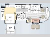 Floorplan - 2009 Winnebago Journey 34Y