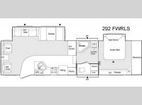 Floorplan - 2004 Keystone RV Sprinter 292FWRLS