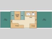 Floorplan - 2009 Coleman The Destiny Series Yuma