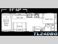 Floorplan - 2010 Eclipse Stellar Lightning TL24DBG