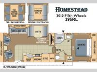 Floorplan - 2010 Starcraft  Homestead 295RL