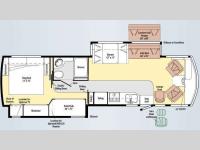 Floorplan - 2010 Winnebago Sightseer 35J